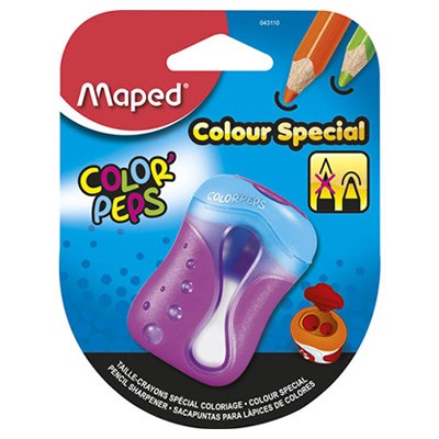 SACAPUNTAS 2 ENTRADAS COLOR´PEPS MAPED
