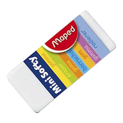 BORRADOR MINI SOFTY MAPED