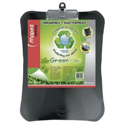 TABLA ACRILICA CON CLIP METALICO TAMAÑO CARTA MAPED