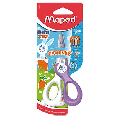 TIJERA ESCOLAR KIDICUT 12 CMS. MAPED