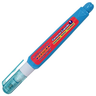 CORRECTOR LIQUIDO TIPO PLUMA DE 2 ML PASCUA