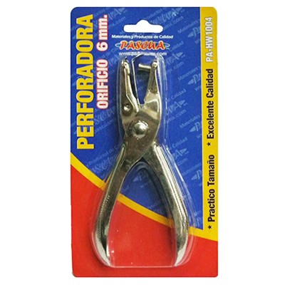 PERFORADORA DE UN ORIFICIO DE 6 MM. PASCUA