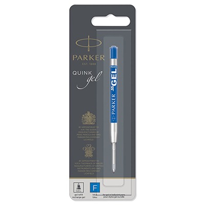 REPUESTO PARA BOLIGRAFO GEL PUNTO MEDIANO COLOR AZUL PARKER