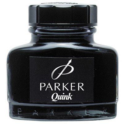 FRASCO DE TINTA 57 ML PARKER (QUINK) COLOR NEGRO