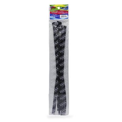 BOLSA CON CHENILLE (LIMPIAPIPAS) COLOR NEGRO CON 12 PIEZAS PASCUA