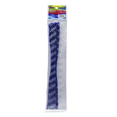 BOLSA CON CHENILLE (LIMPIAPIPAS) COLOR AZUL REY CON 12 PIEZAS PASCUA