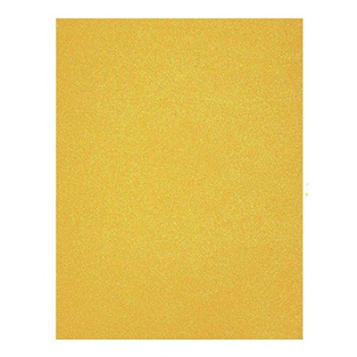 FOMI CON DIAMANTINA COLOR AMARILLO CANARIO DE 43 X 55 CMS. PASCUA