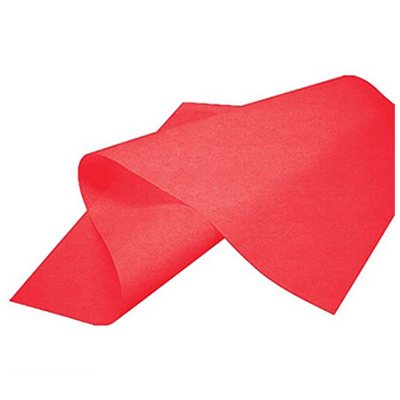 PAPEL CHINA COLOR ROJO DE 50 X 70 CMS. PASCUA
