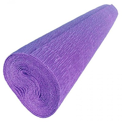 PAPEL CREPE COLOR LILA DE 50 CMS. X 2.00 MTS. PASCUA