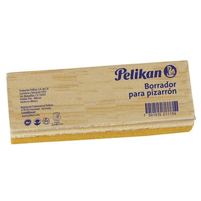 BORRADOR DE MADERA PARA PIZARRON PELIKAN