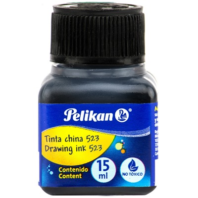TINTA CHINA NEGRA 15 ML PELIKAN