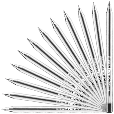 CAJA CON 12 BOLIGRAFOS POINTEC NEGRO PELIKAN