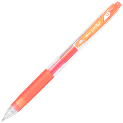BOLIGRAFO RETRACTIL DE GEL POP LOL MANDARINA NEON PILOT