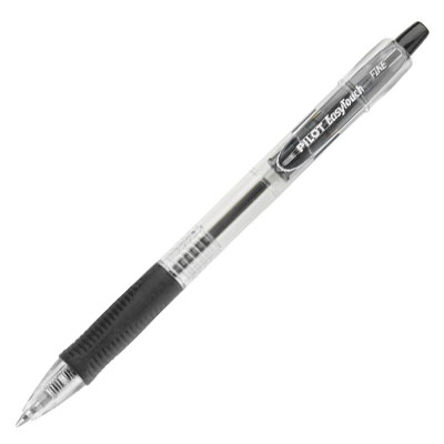 BOLIGRAFO RETRACTIL EASYTOUCH  PUNTO MEDIANO COLOR NEGRO PILOT