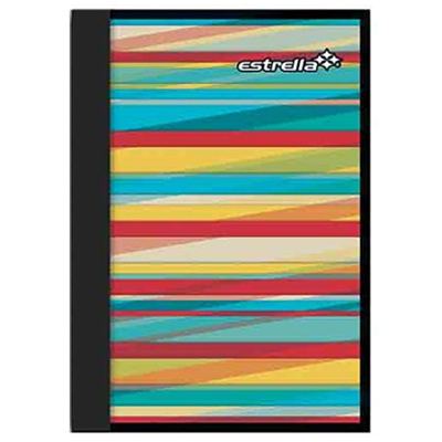 LIBRETA DE NOTAS DE N°4 DE 1/8 CON 50 HOJAS ESTRELLA