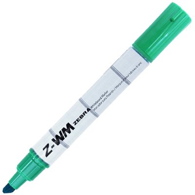 MARCADOR PARA PIZARRON BLANCO Z-WM BOLD VERDE ZEBRA