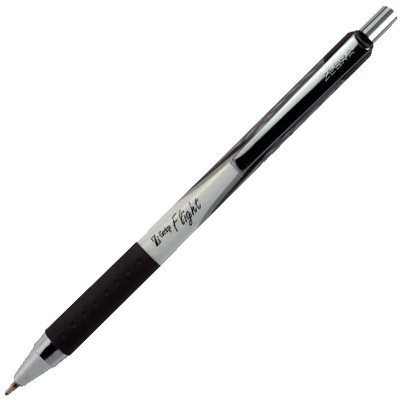 BOLIGRAFO RETRACTIL Z-GRIP FLIGHT NEGRO ZEBRA