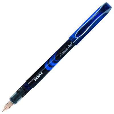 PLUMA FUENTE Z-FOUNTAIN PEN COLOR AZUL ZEBRA