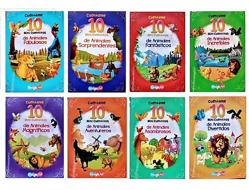 CUENTAME 10 MINI CUENTITOS - 8 TIT DIFERENTES