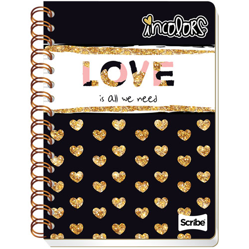CUADERNO PROFESIONAL INCOLORS DE CUADRO 5MM CON 100 HOJAS SCRIBE