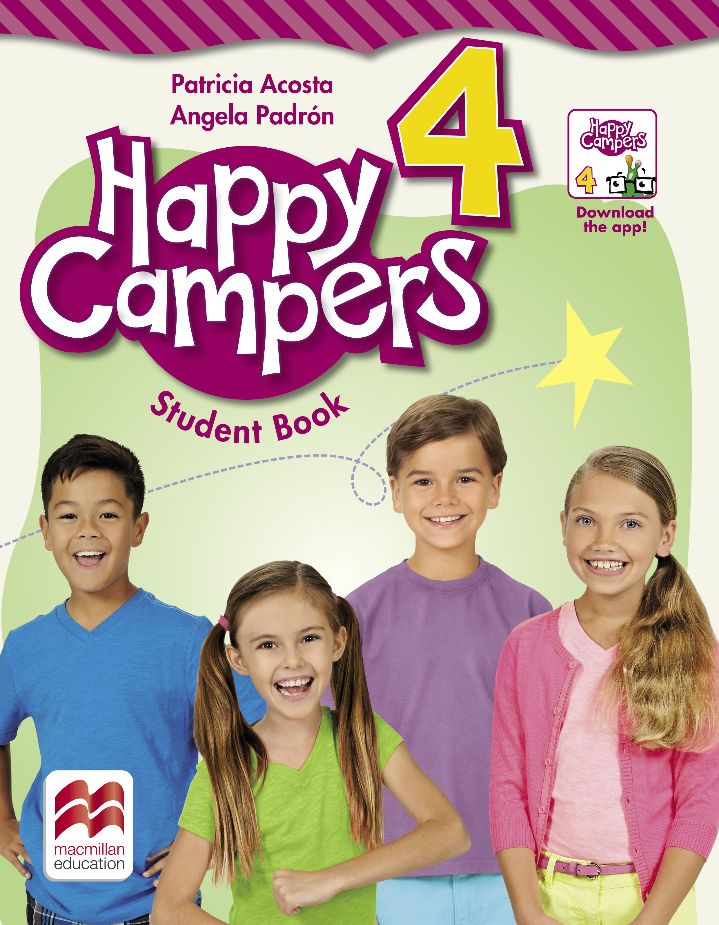 HAPPY CAMPERS STUDENT´S BOOK/WORBOOK 4