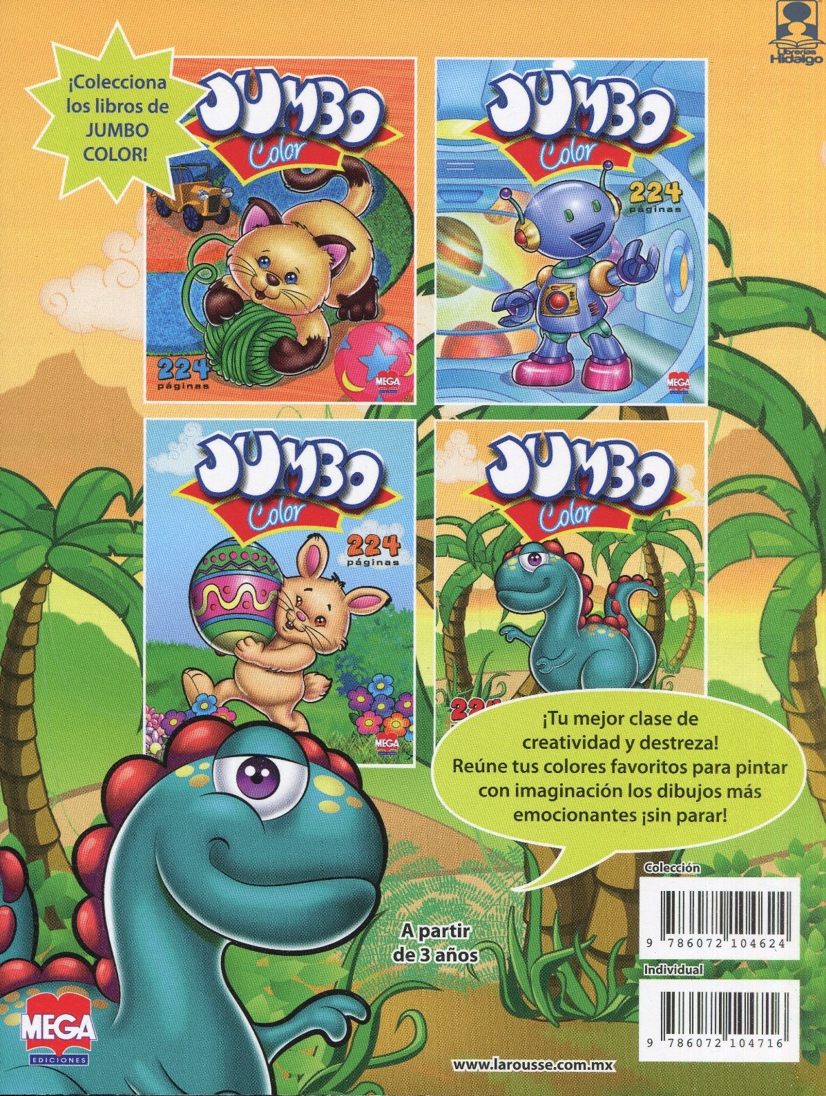 JUMBO COLOR COLECCION 4 DIF.TIT