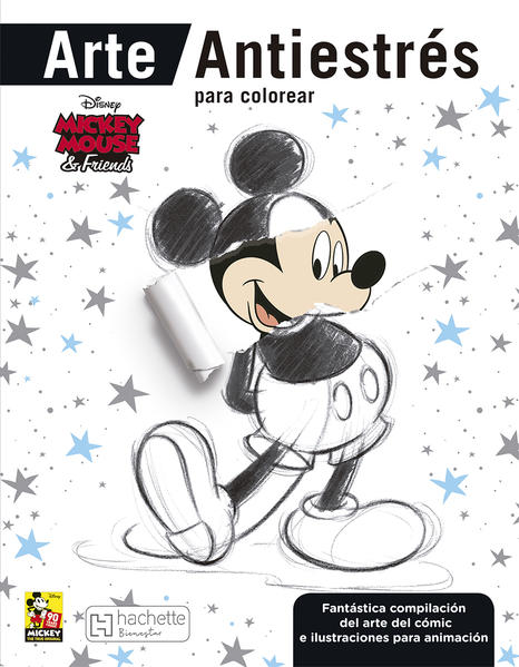 MICKEY AND FRIENDS ARTE ANTI ESTRES