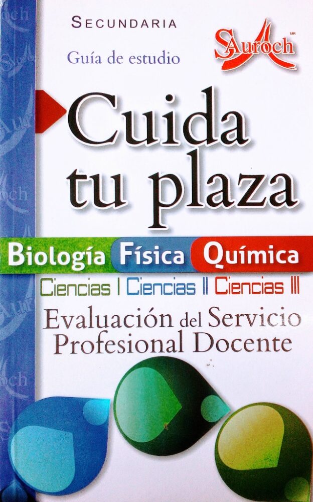 CUIDA TU PLAZA  / CIENCIAS SECUNDARIA