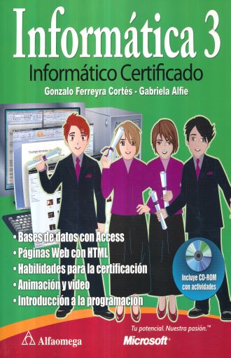 INFORMATICA 3 INFORMATICO CERTIFICADO  C/CD