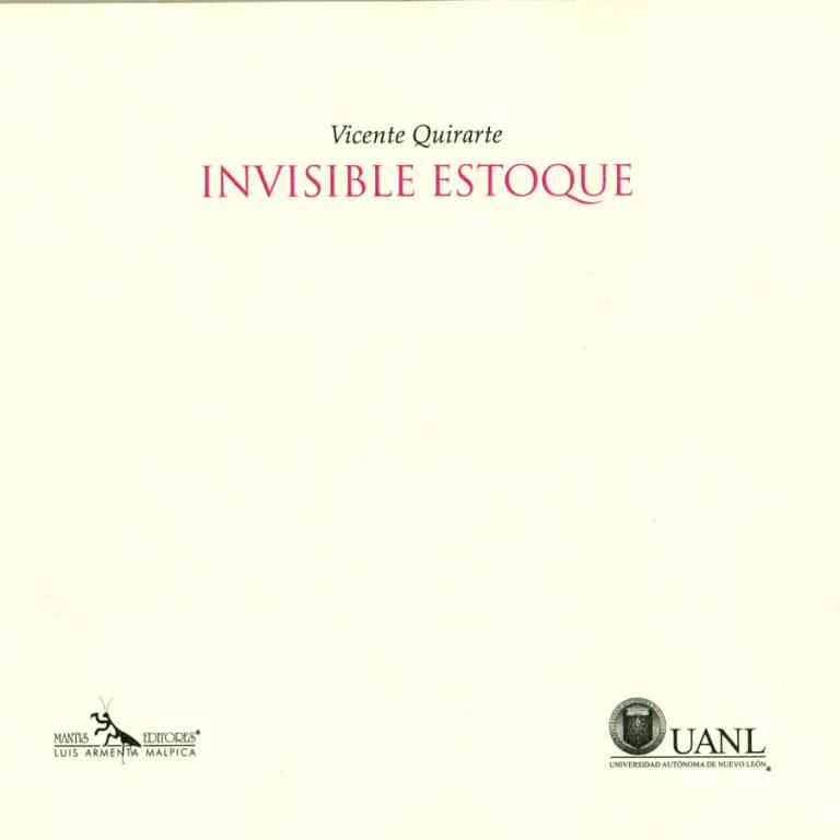 INVISIBLE ESTOQUE+++