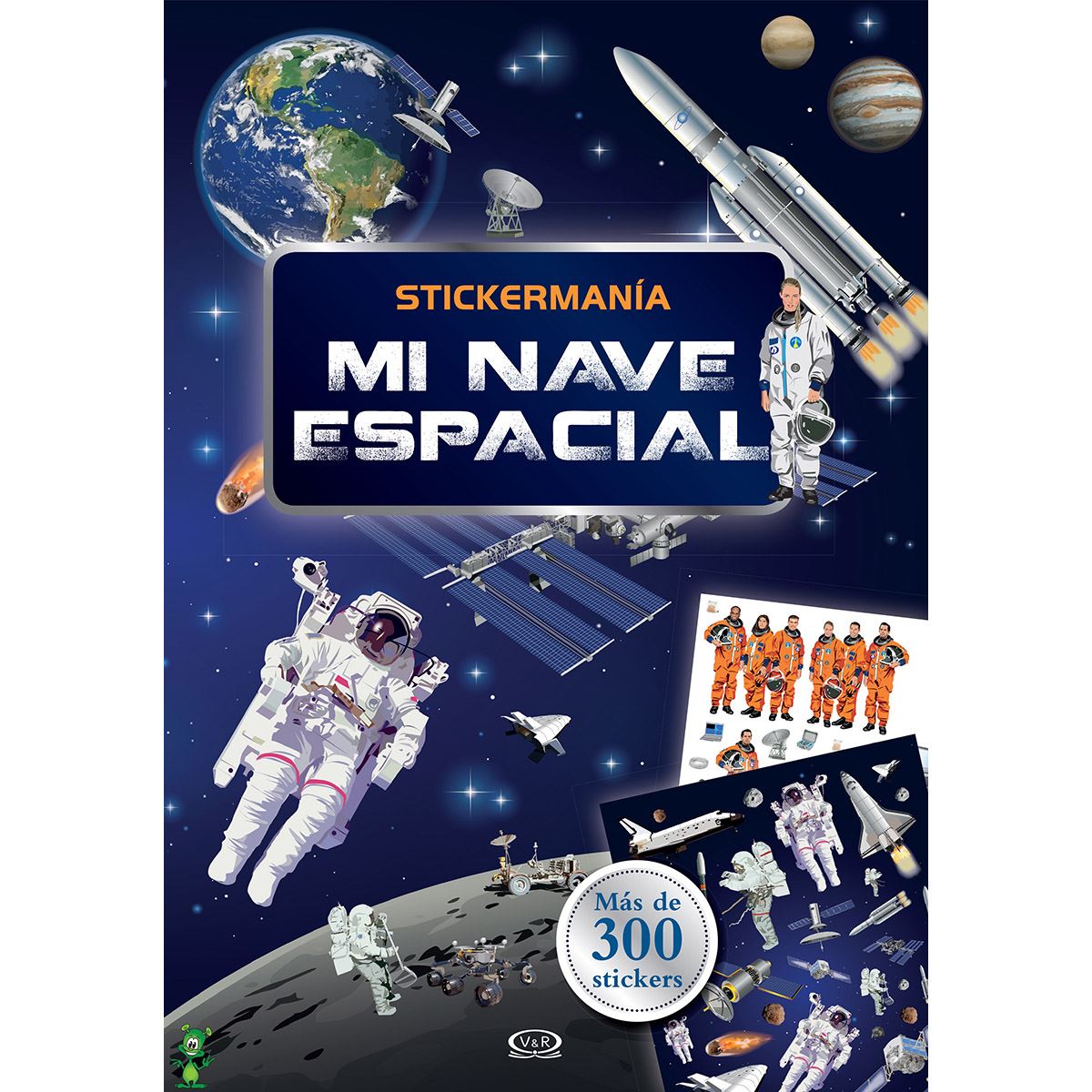 MI NAVE ESPACIAL STICKERMANIA
