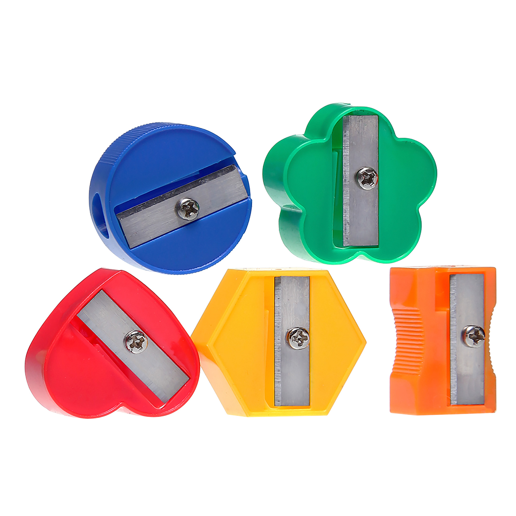 SACAPUNTAS DE PLASTICO ESCOLAR MIX SKD25 MC. DELTA