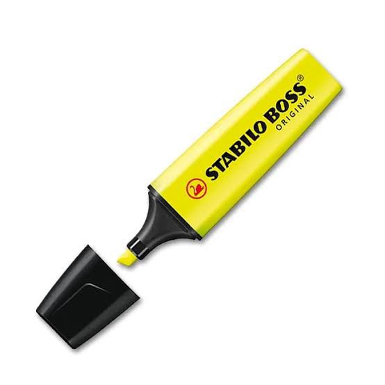 MARCATEXTO STABILO BOSS ORIGINAL COLOR AMARILL