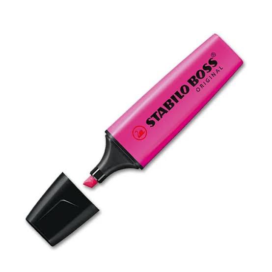 MARCATEXTO STABILO BOSS ORIGINAL COLOR MAGENTA