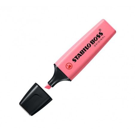 MARCATEXTO STABILO BOSS ORIGINAL COLOR ROSA