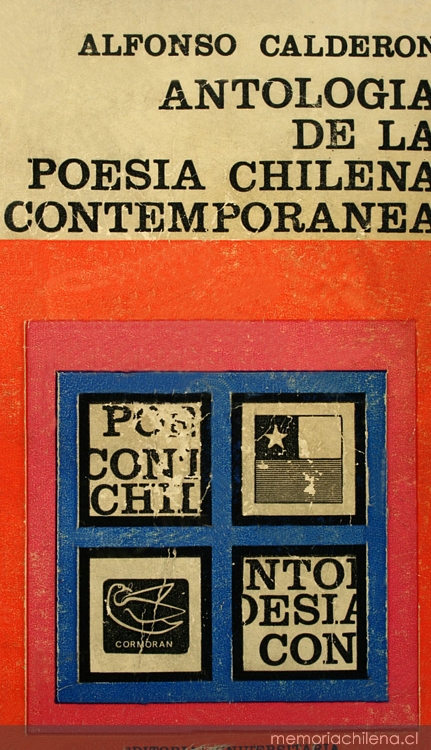 ANTOLOGIA DE LA POESIA CHILENA CONTEMPORANEA+++
