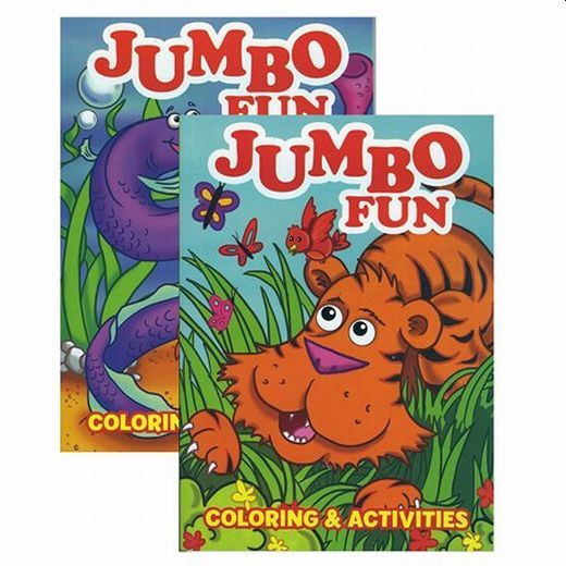LIBRO PARA COLOREAR- JUMBO FUN 2 MOD