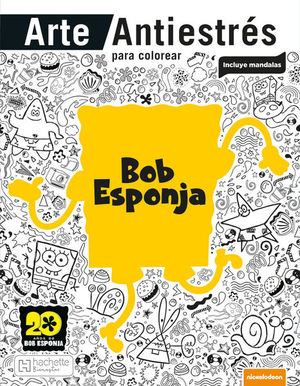 BOB ESPONJA ARTE ANTI ESTRES