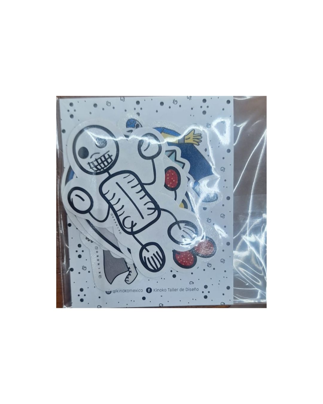 STICKER PACK LUCHA KINOKO