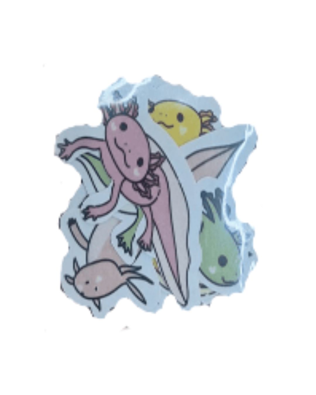 MINI STICKERS MOD. AXOLOTES