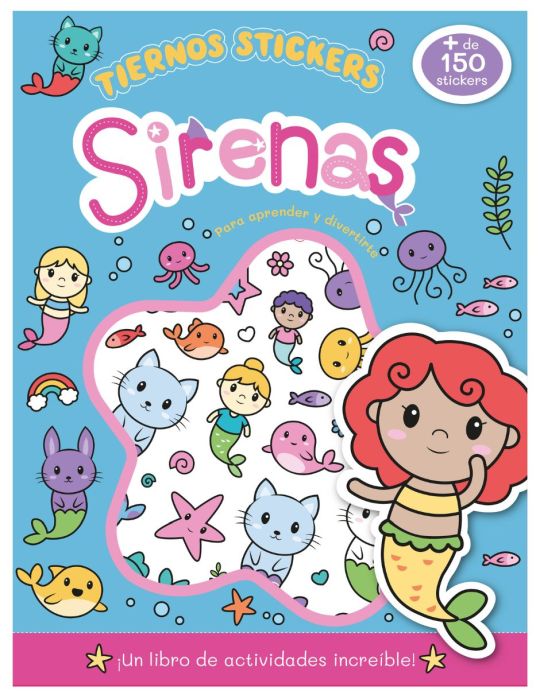 TIERNOS STICKERS SIRENAS