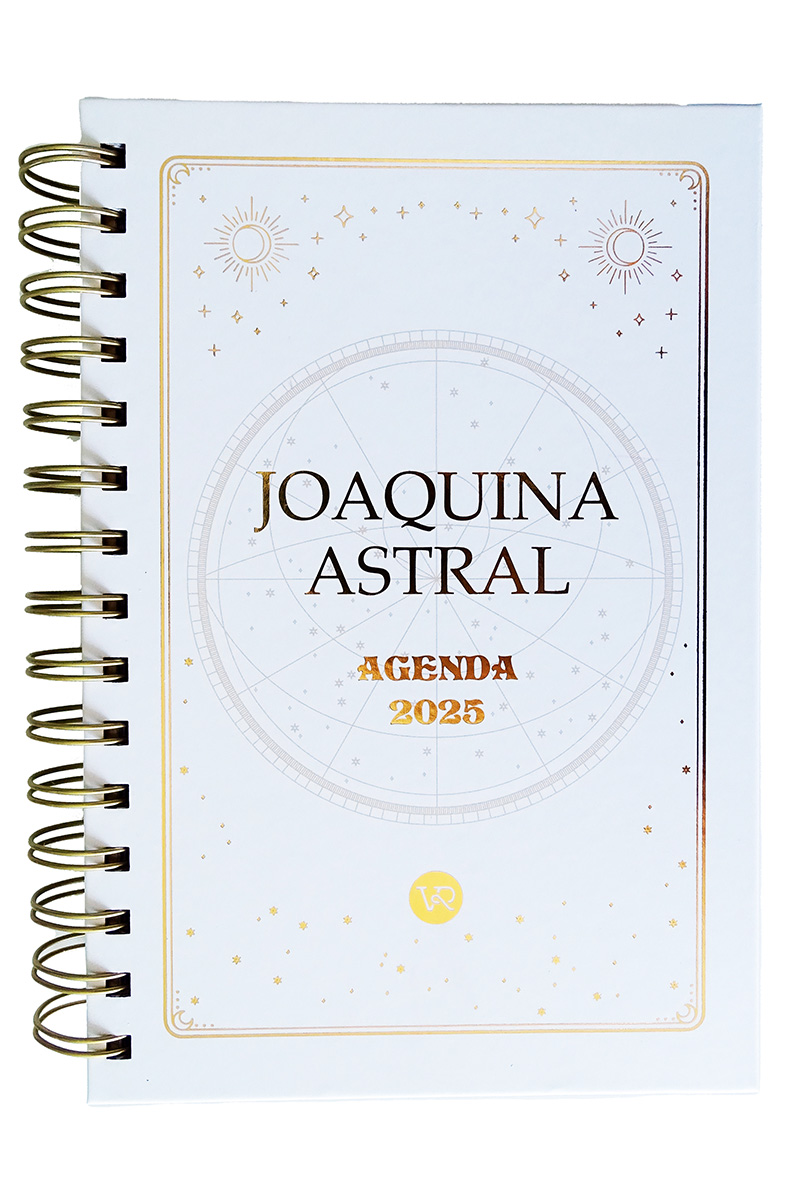 AGENDA ASTROLOGICA 2025 JOAQUINA ASTRAL LUNAS