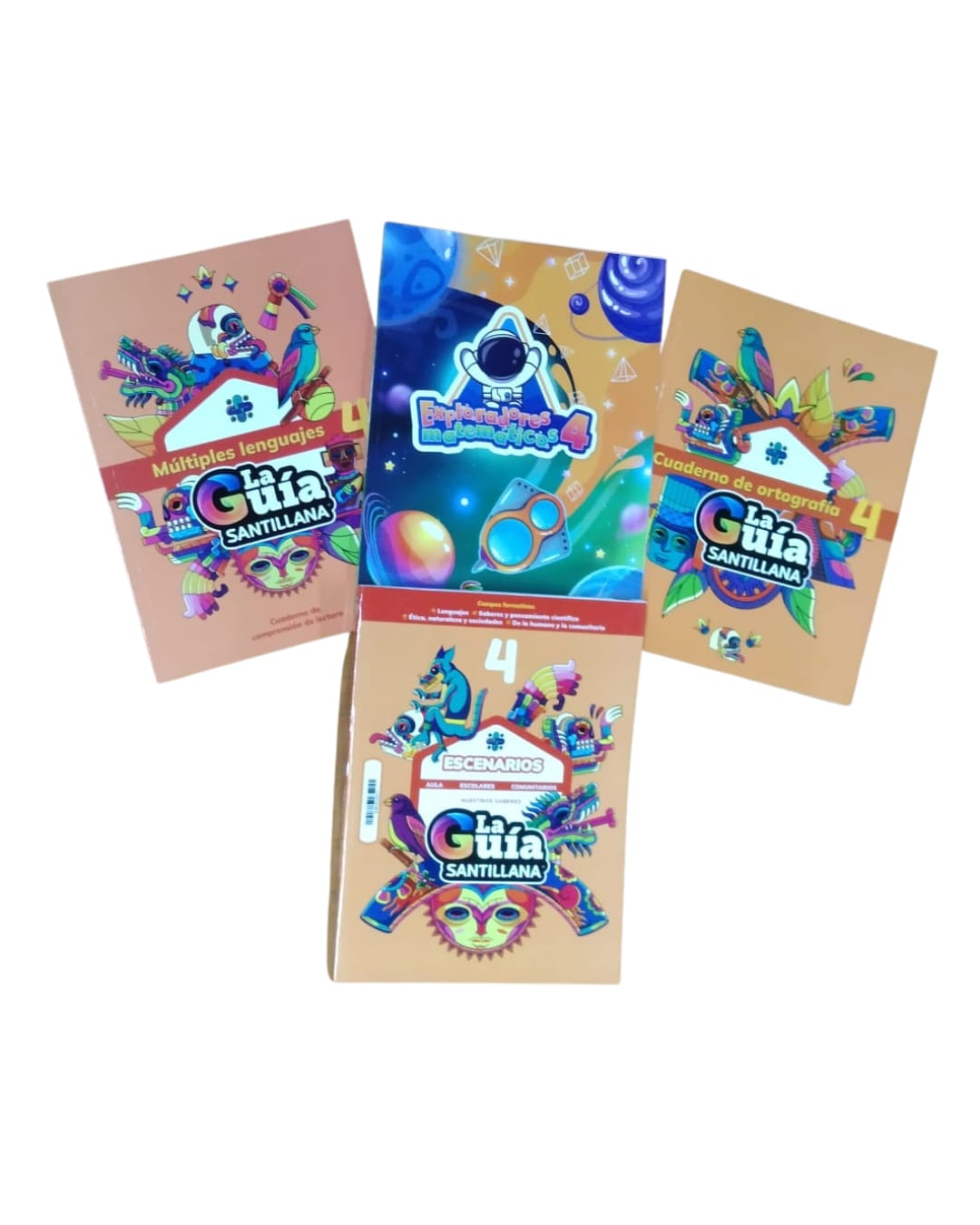 PACK 4 PRIM. LA GUIA SANTILLANA 2025 ML+EM+ORT