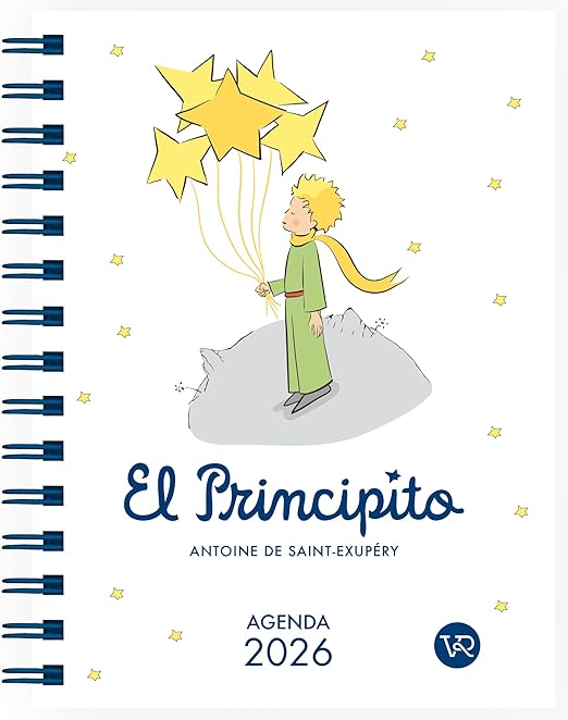 AGENDA EL PRINCIPITO 2026. BLANCA