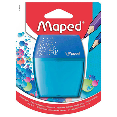 SACAPUNTAS SHAKER DE 2 ENTRADAS MAPED
