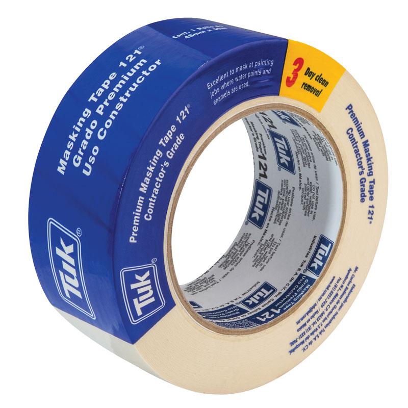 CINTA ADHESIVA MASKING-TAPE MOD. 121 48MM X 50MTS MC. TUK